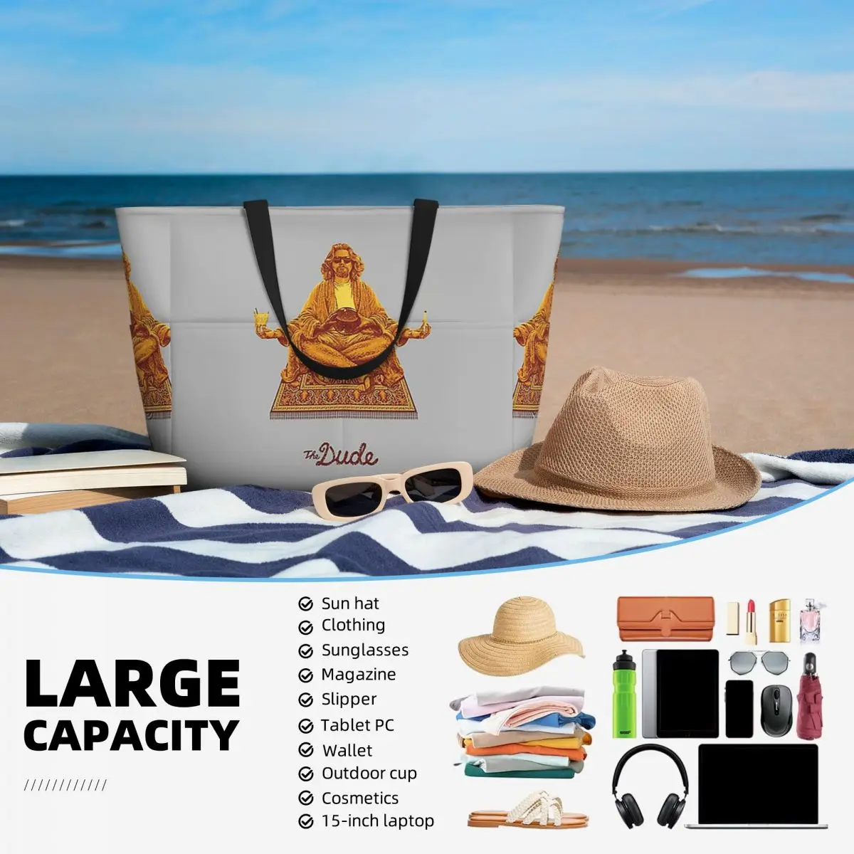 The Dude Budha The Big Lebowsk - Yoga Fitness Dude incelemesi ve fiyatı